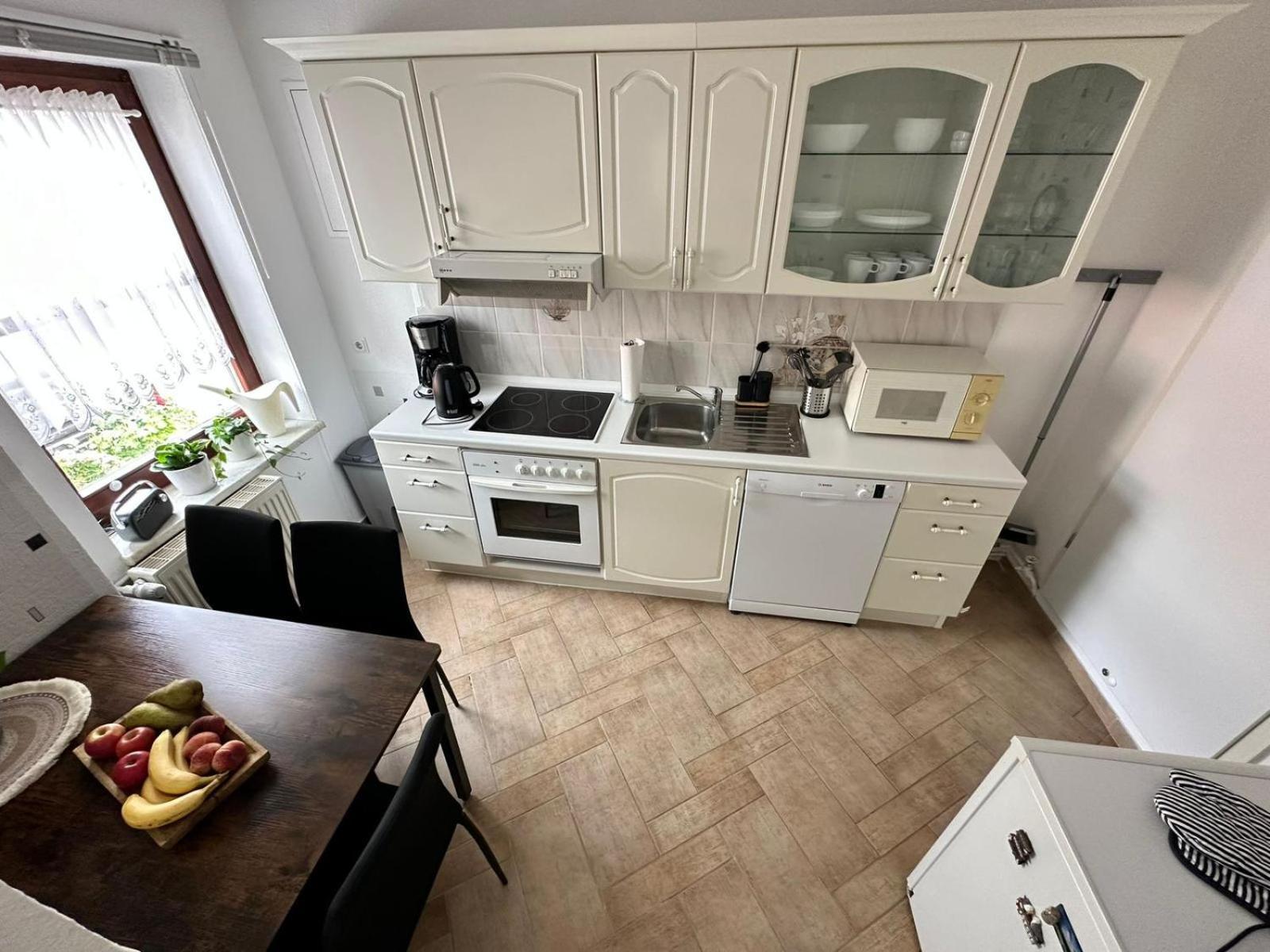 Ferienwohnung Am Strom ロストック エクステリア 写真