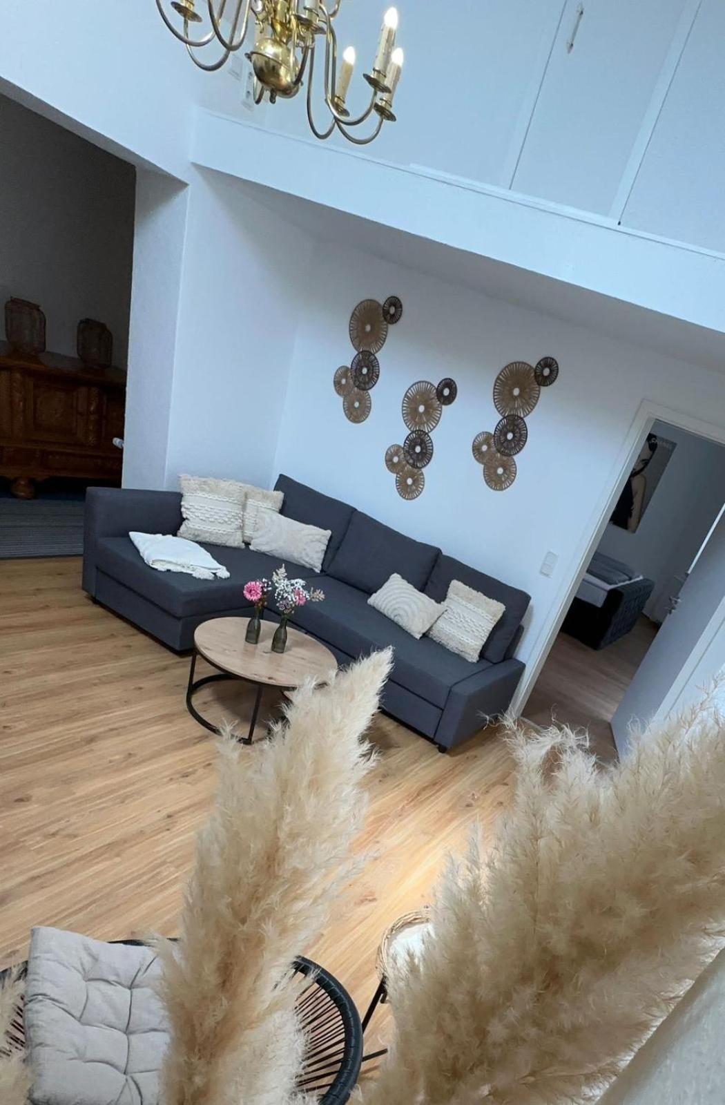 Ferienwohnung Am Strom ロストック エクステリア 写真