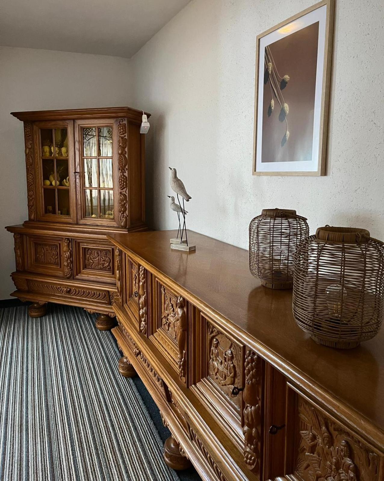 Ferienwohnung Am Strom ロストック エクステリア 写真